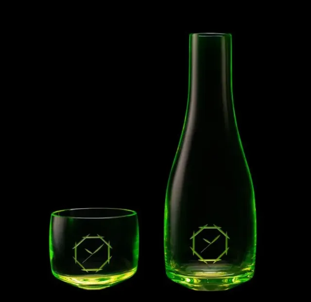 Jakobsen Design Quel uranium karaf set 3-delig