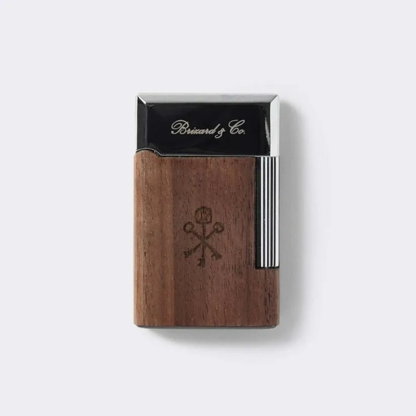 Pappy & Company Custom Wood Eternal Lighter sigarenaansteker walnoothout
