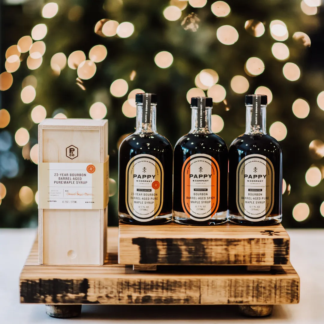 Pappy Van Winkle Bourbon Barrel-Aged Pure Maple Syrup ahornsiroop