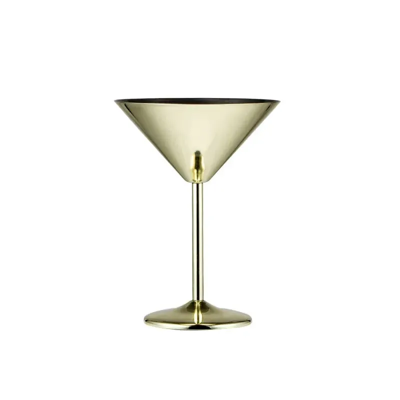 Bar Dedicated martini cocktailglazen rvs 4 kleuren proefglas