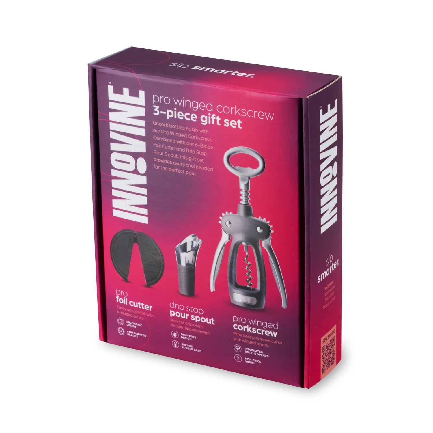 Innovine Pro kurkentrekker cadeauset 3-delig
