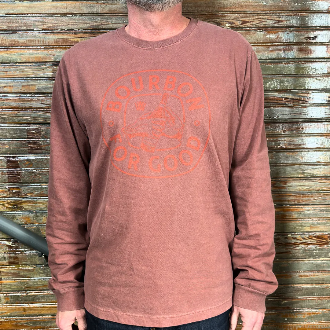 Pappy Van Winkle Bourbon For Good longsleeve T-shirt unisex