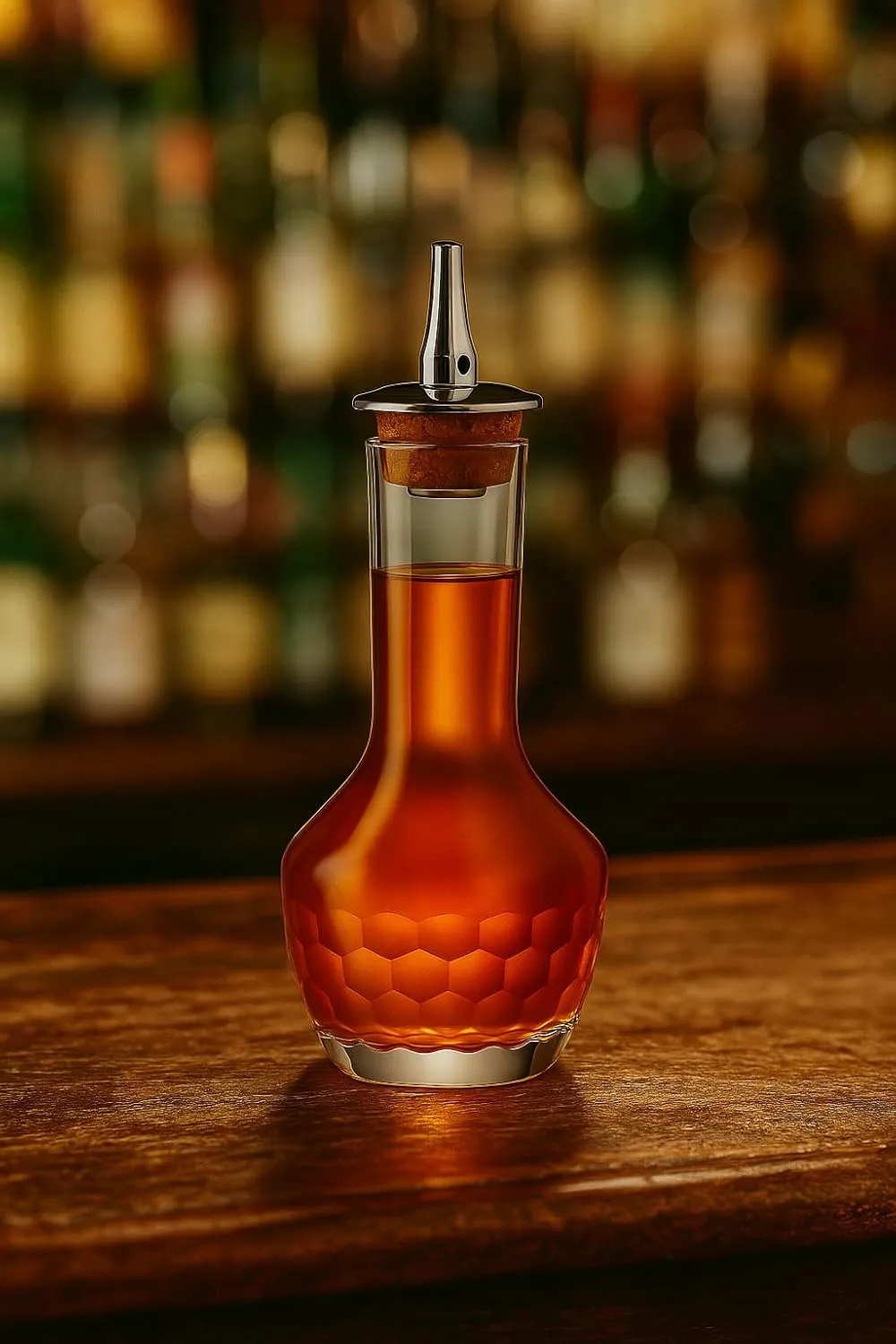 Amehla Honeycomb bittersflesje 9cl glas