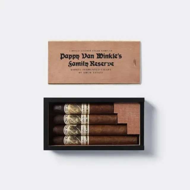 Pappy Van Winkle Barrel Fermented Sigaren Sampler 4