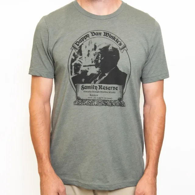 Pappy Van Winkle 23-Year Bourbon Label T-shirt unisex