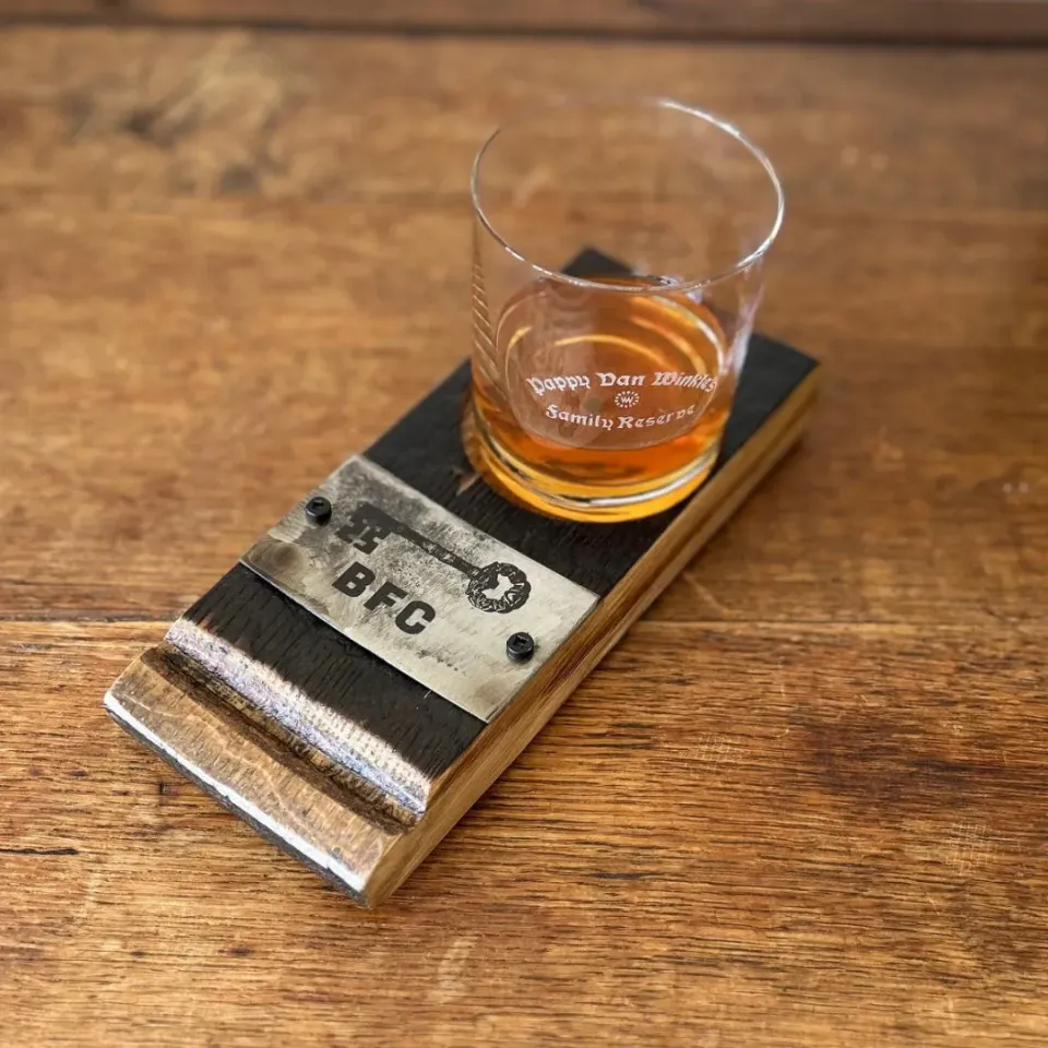 Pappy Van Winkle cocktail- en sigaarhouder vatduig