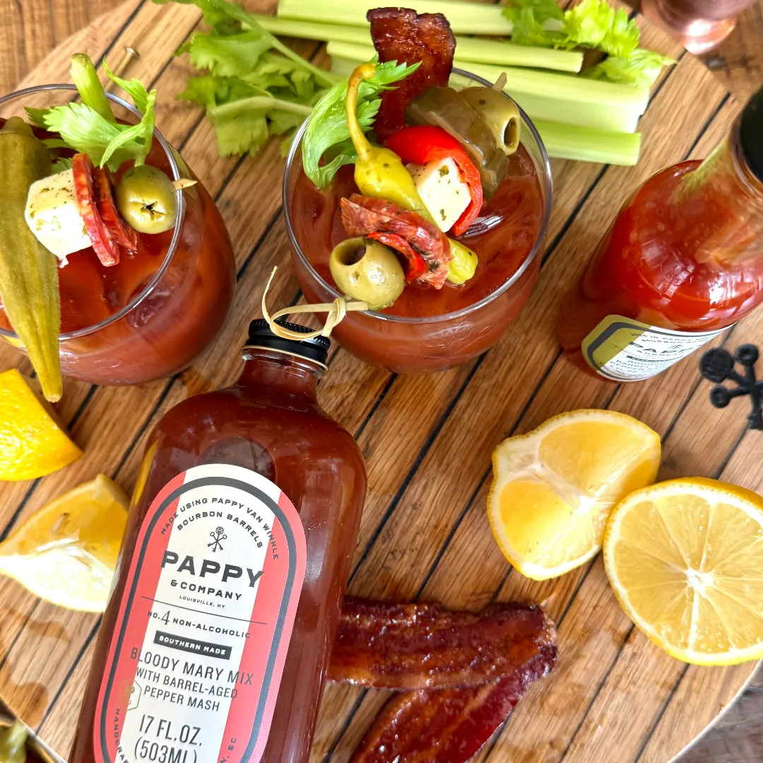 Pappy Van Winkle Bloody Mary mix doos van 12 pittig