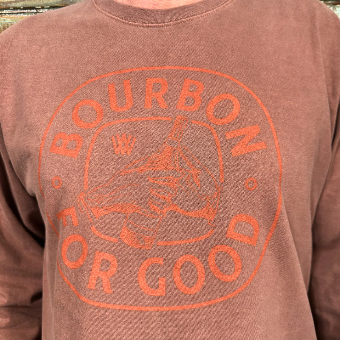 Pappy Van Winkle Bourbon For Good longsleeve T-shirt unisex