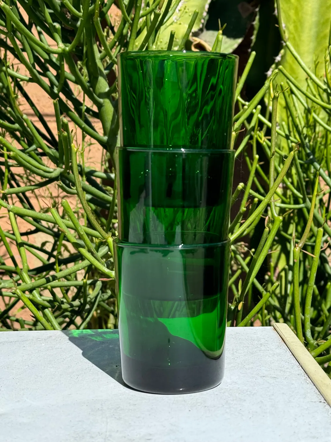 Amehla Groen Drinkglas 24cl Frankrijk