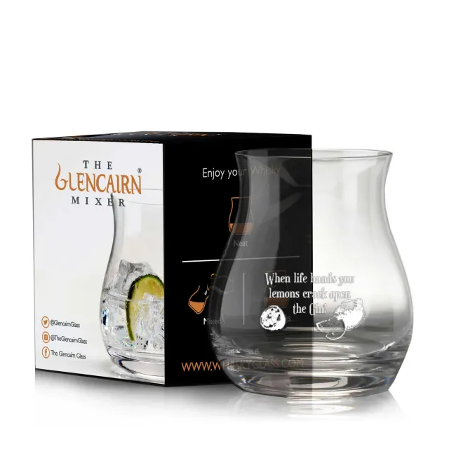 Glencairn Mixer whiskyglas When Life Hands You Lemons