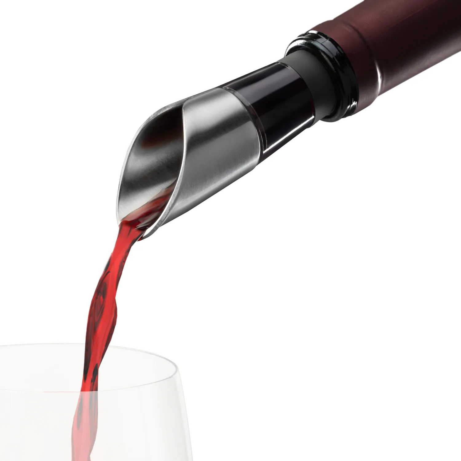 Innovine Serve Aerating Pour Spout wijnschenker grijs
