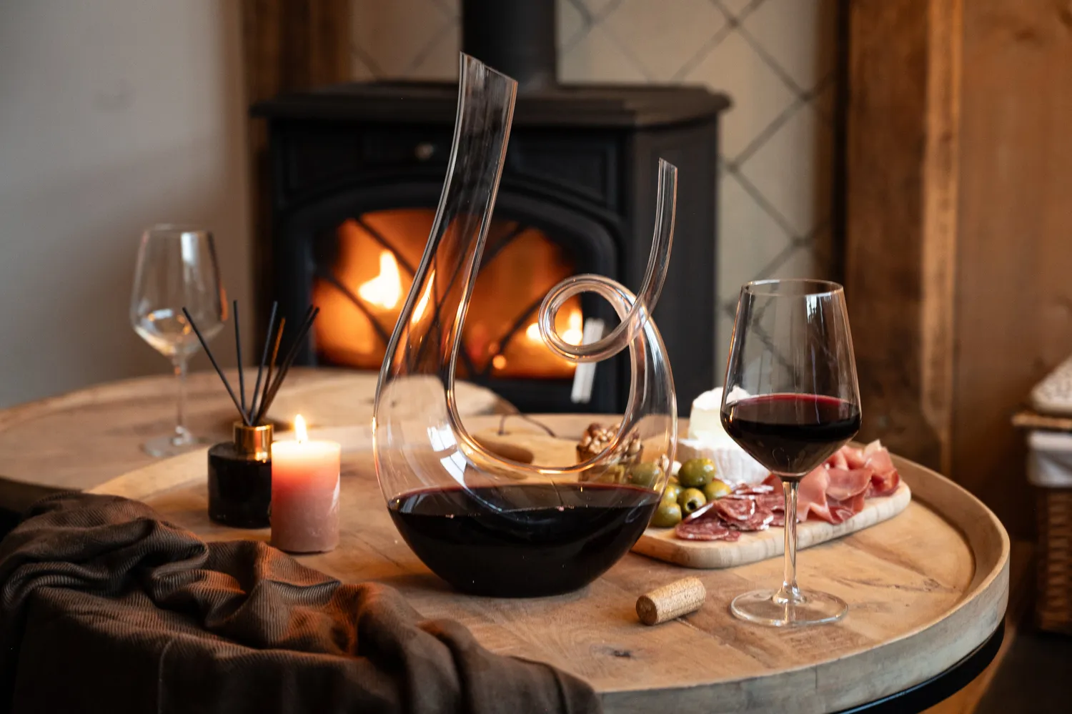 Mémoire Infinité decanteerkaraf met kruldesign