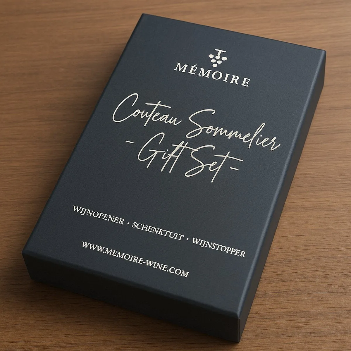 Mémoire Couteau Sommelier Giftset wijnset – compleet cadeau