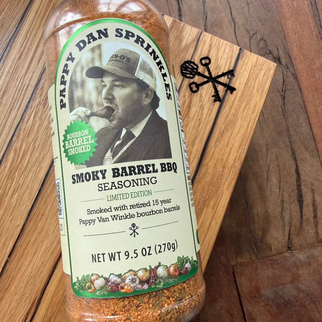 Pappy Van Winkle Pappy Dan Sprinkles Smoky Barrel BBQ kruiden