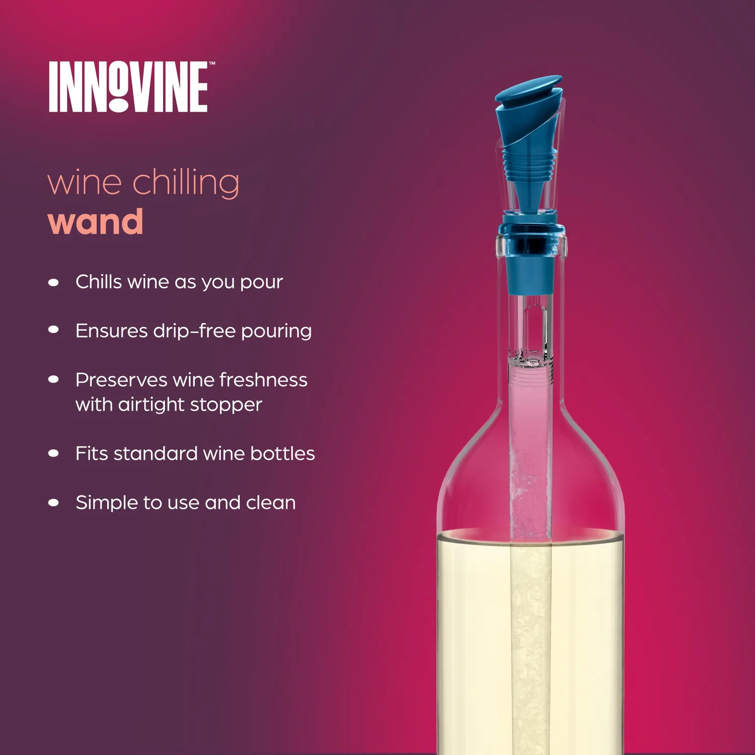 Innovine Chill Wine Cooling wijnkoelstaaf koelgel