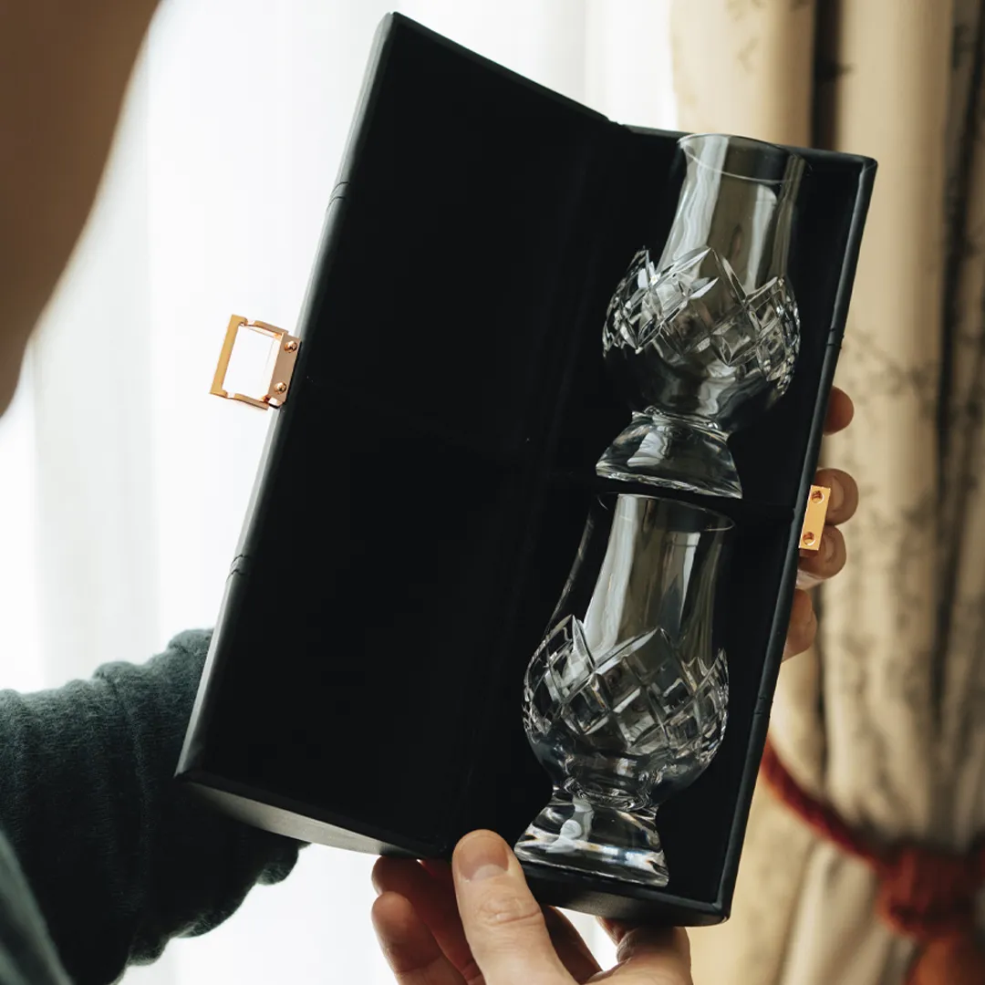 Cut Glencairn Glass Travel Set proefglas set kristal