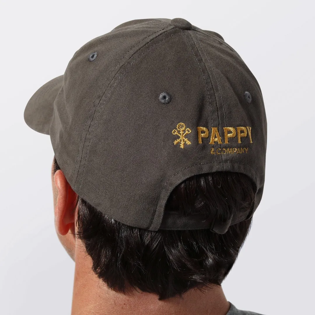 Pappy Van Winkle Vintage Label ballcap Charcoal set van 6