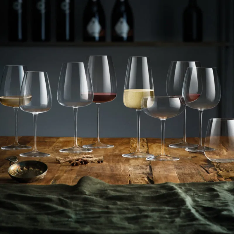 Meravigliosi I Meravigliosi Red Wine Glass Sangiovese 55 cl set van 6 titanium versterkt