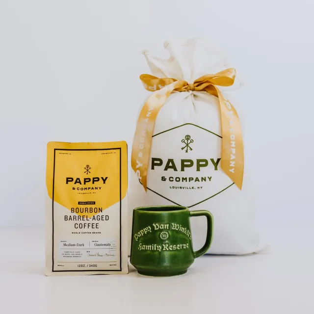 Pappy Van Winkle Early Riser koffie cadeauset met mok