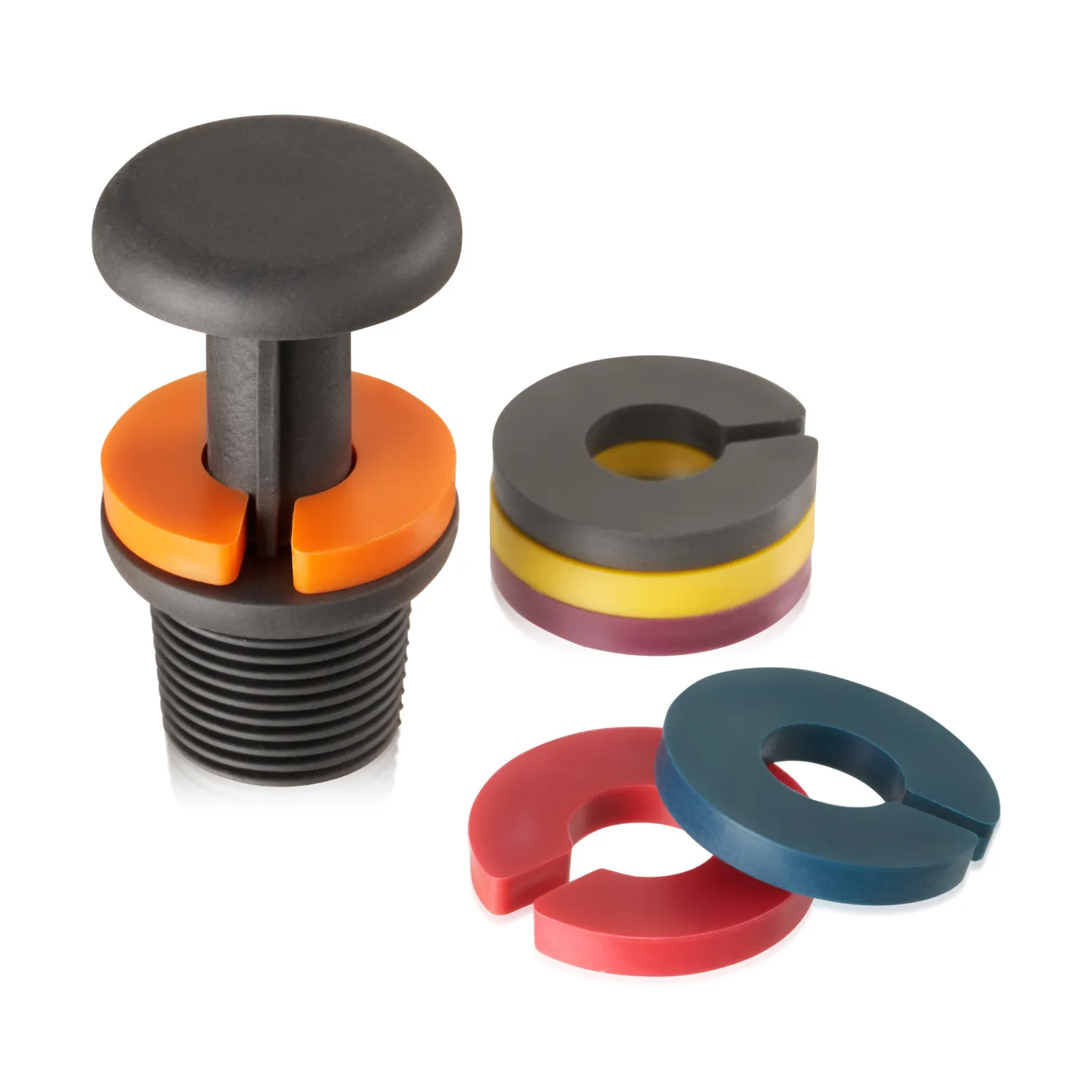 Innovine Save wijnstopper met 6 glascharmes silicone