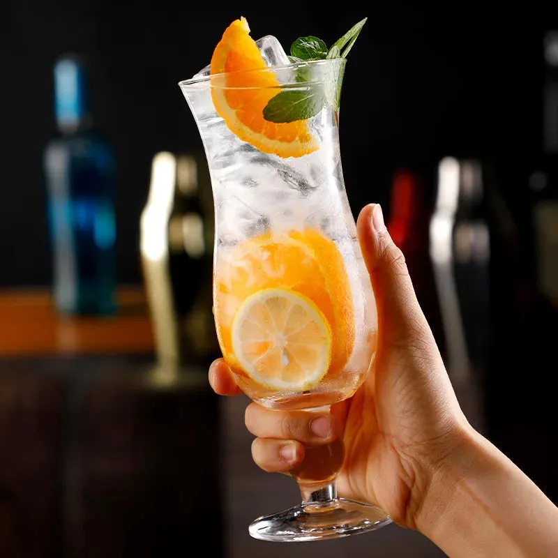 Bar Dedicated hurricane cocktailglas met korte voet