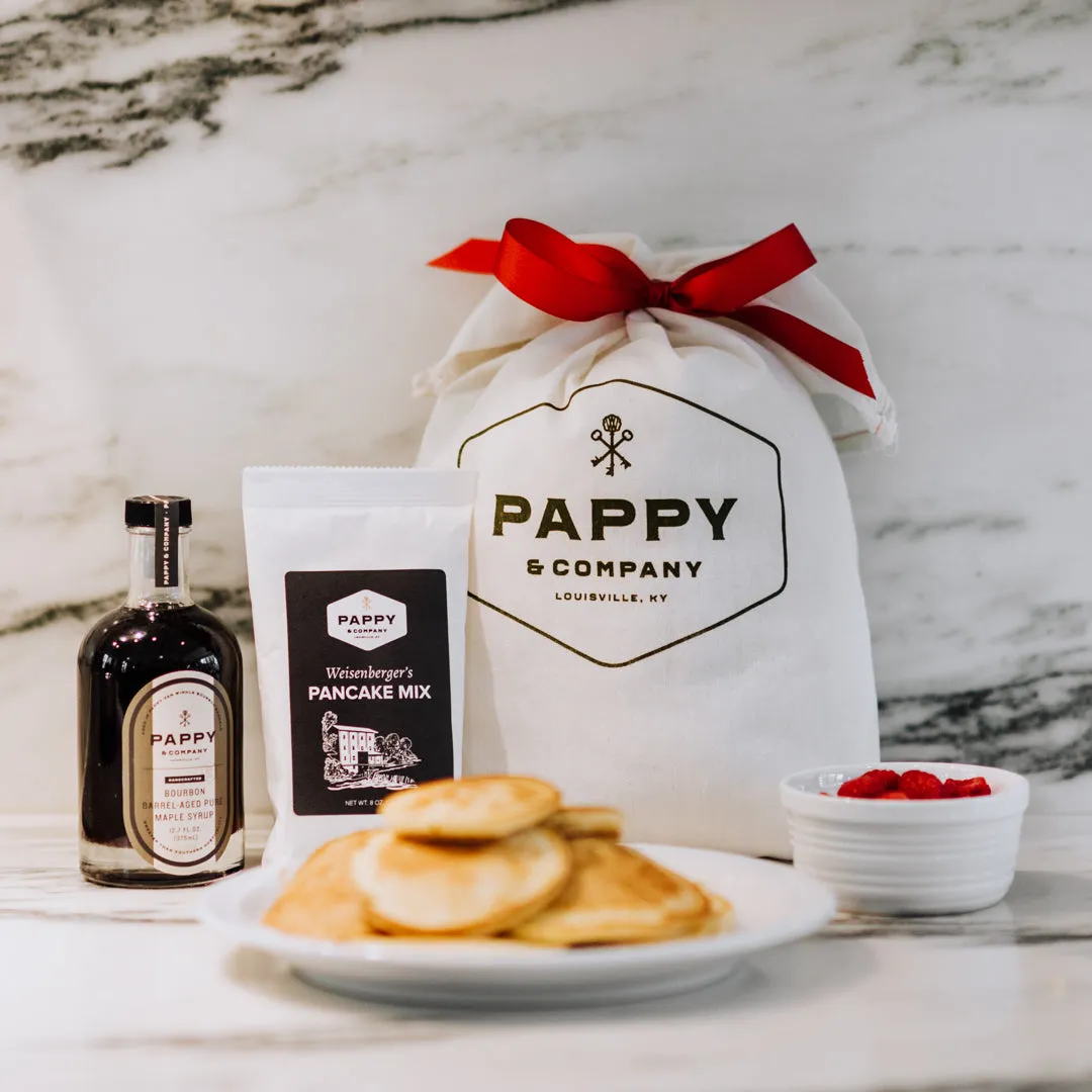 Pappy Van Winkle Breakfast in Bed cadeauset pannenkoekmix siroop