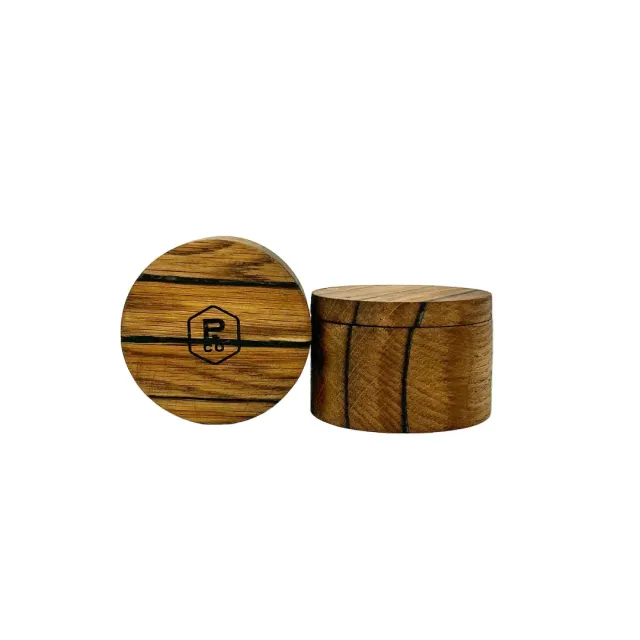 Pappy Van Winkle Barrel Stave zoutpot hout met deksel