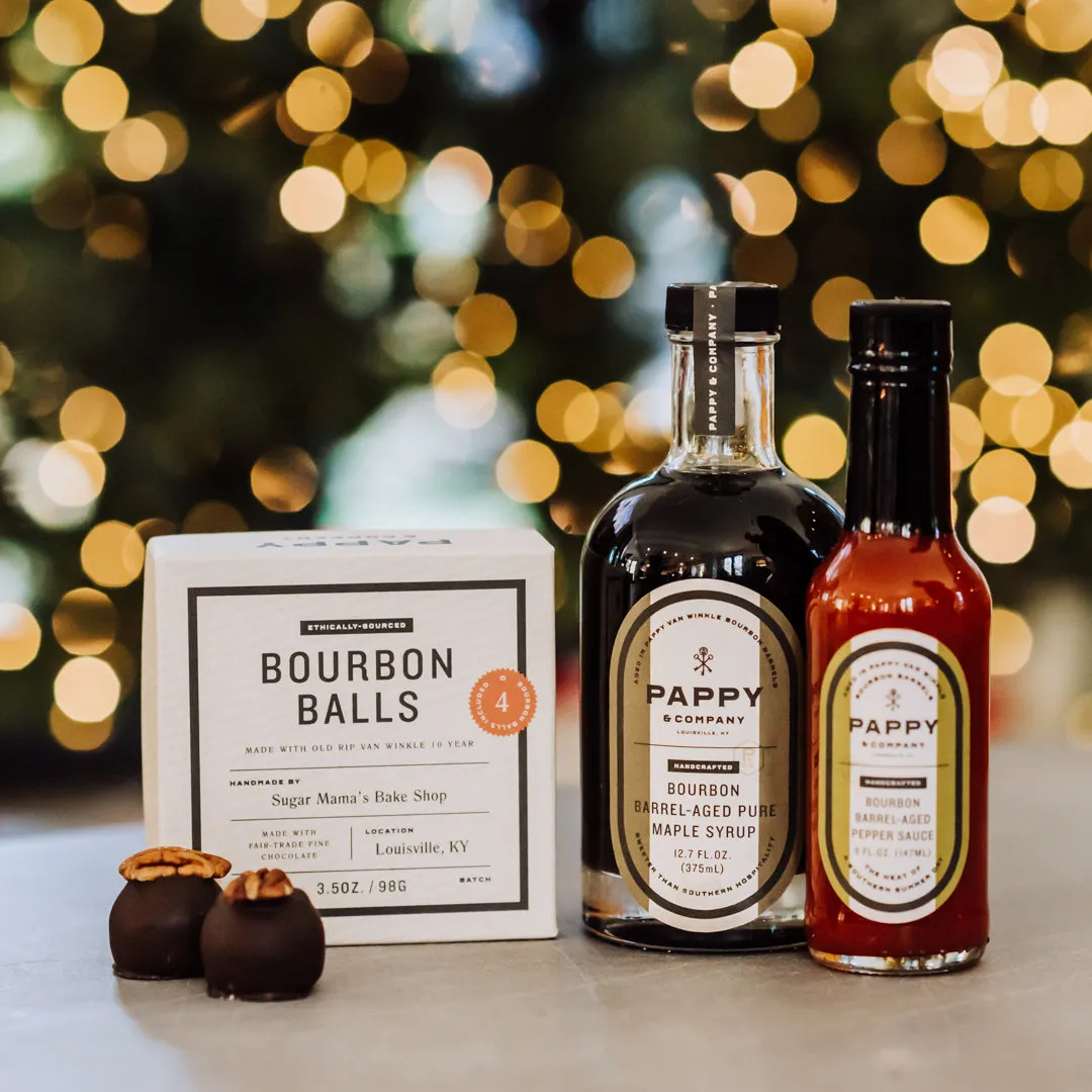 Pappy Van Winkle Sweet & Spicy cadeauset 3-delig
