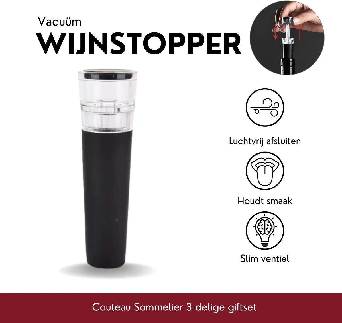 Mémoire Couteau Sommelier Giftset wijnset – compleet cadeau