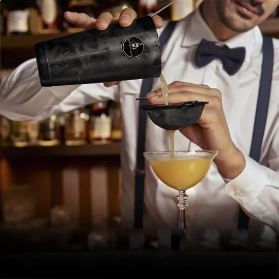 Bar Dedicated Black 13-delige cocktailset Boston shaker