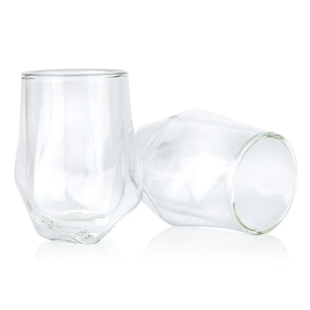 Amehla Cocktailglas Dubbelwandig 20cl Set van 2