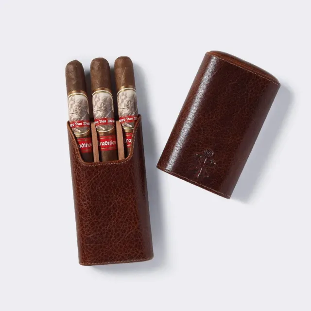 Pappy Van Winkle Custom Show Band sigarenkoker voor 3 sigaren