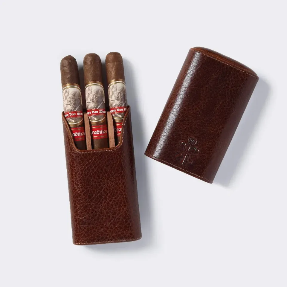 Pappy Van Winkle Custom Show Band sigarenkoker voor 3 sigaren