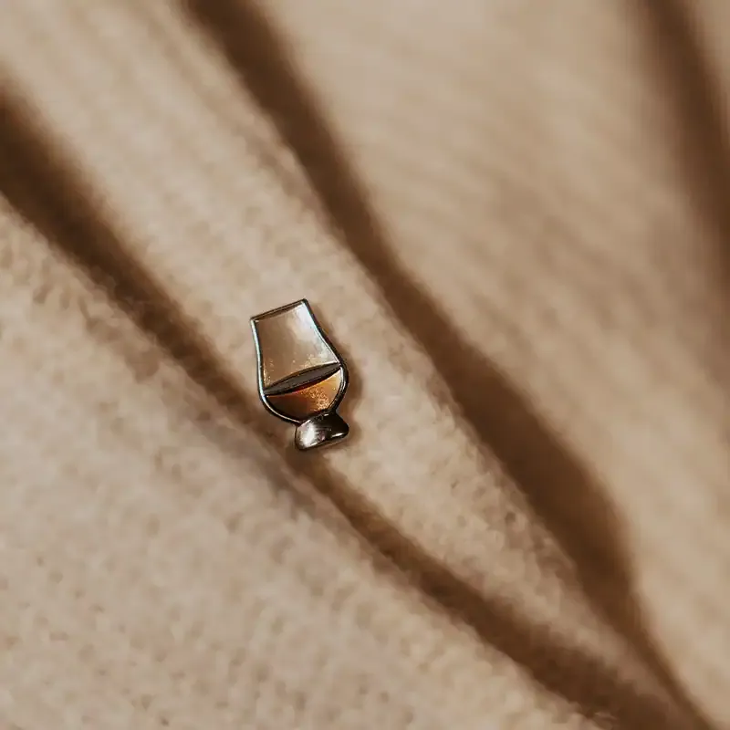 The Glencairn Glass Pin Badge speldje whisky