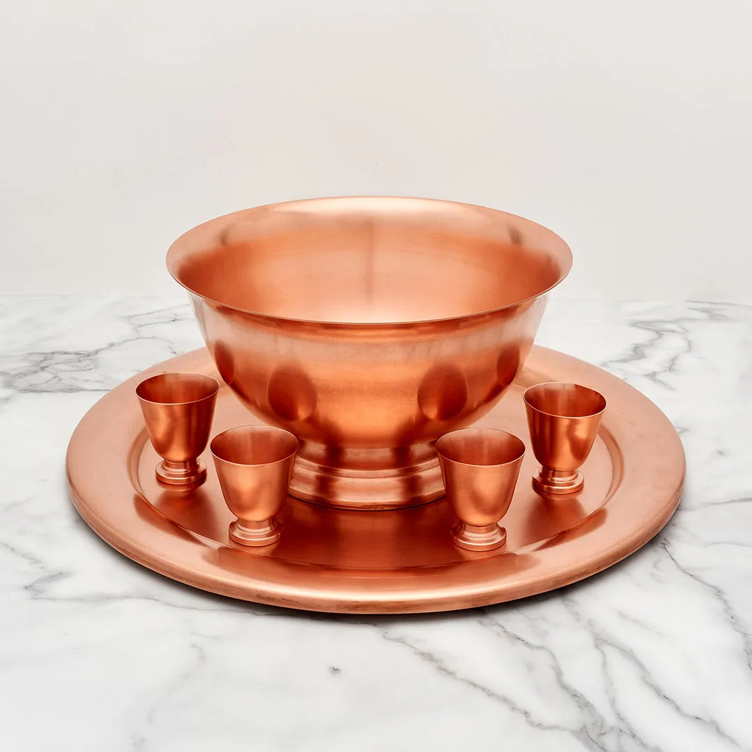 Pappy Van Winkle Punchbowl set met dienblad en bekers