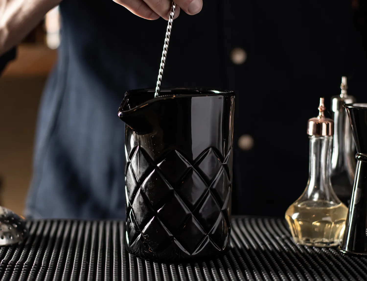 Amehla Black Out Yarai mengglas 50cl zwart kristal