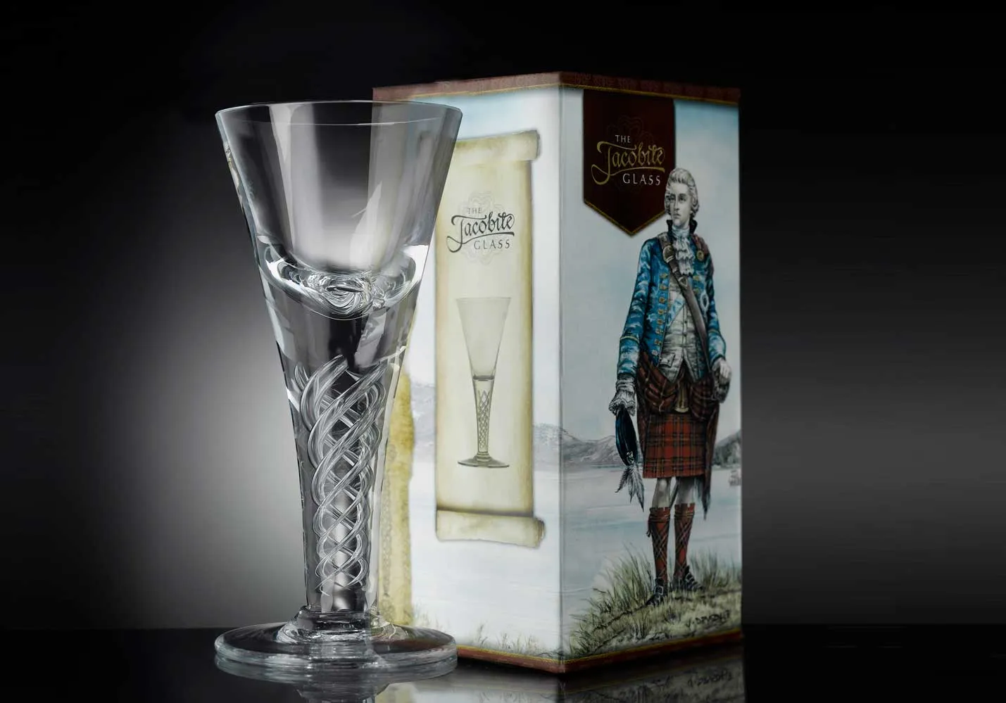 The Glencairn Glass Jacobite dram whiskyglas kristal