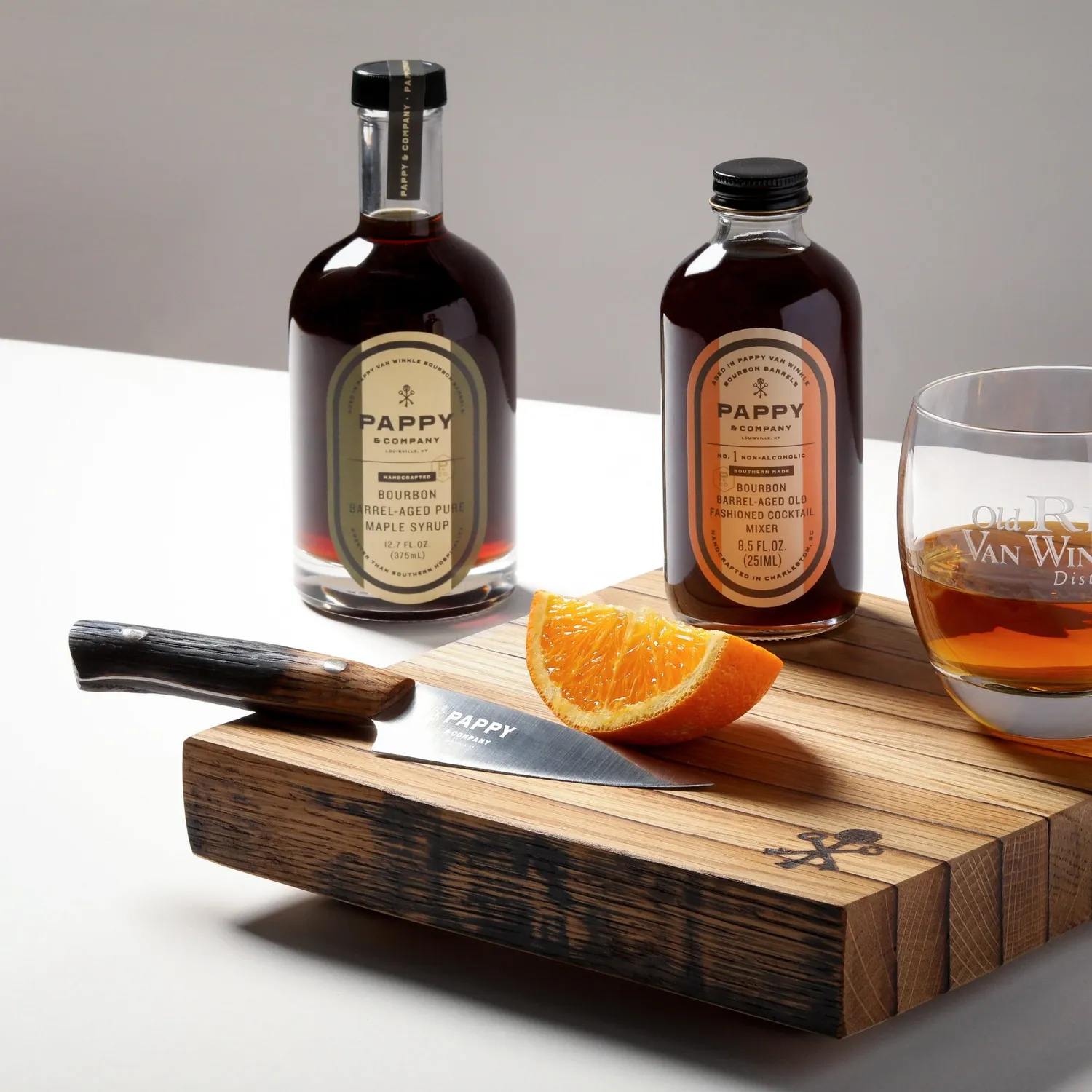 Pappy Van Winkle Bar Knife bar mes eikenhouten greep