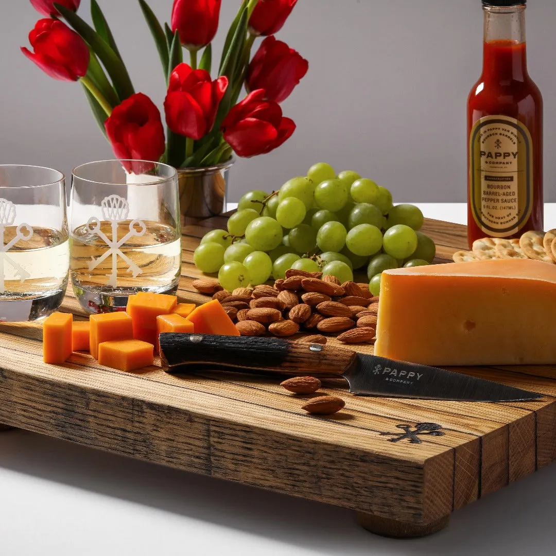 Pappy Van Winkle Bar Knife bar mes eikenhouten greep