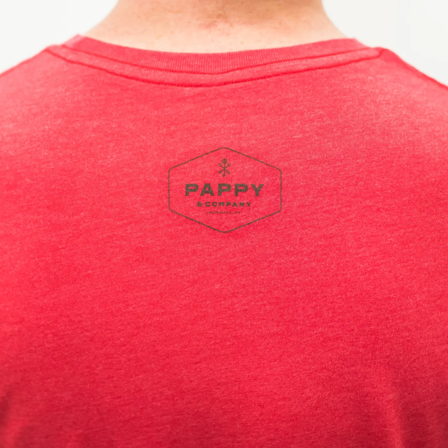 Pappy Van Winkle Old Rip T-shirt rood triblend