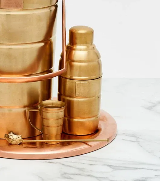 Pappy Van Winkle Bar Set cocktailset 4-delig koper