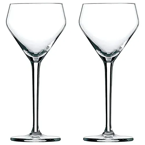 Amehla x Educated Barfly Teardrop Handblown Nick and Nora Coupe cocktailglazen