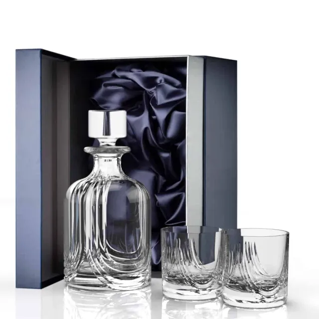 The Glencairn Glass Montrose Whisky Decanter Gift Set whiskykarafset