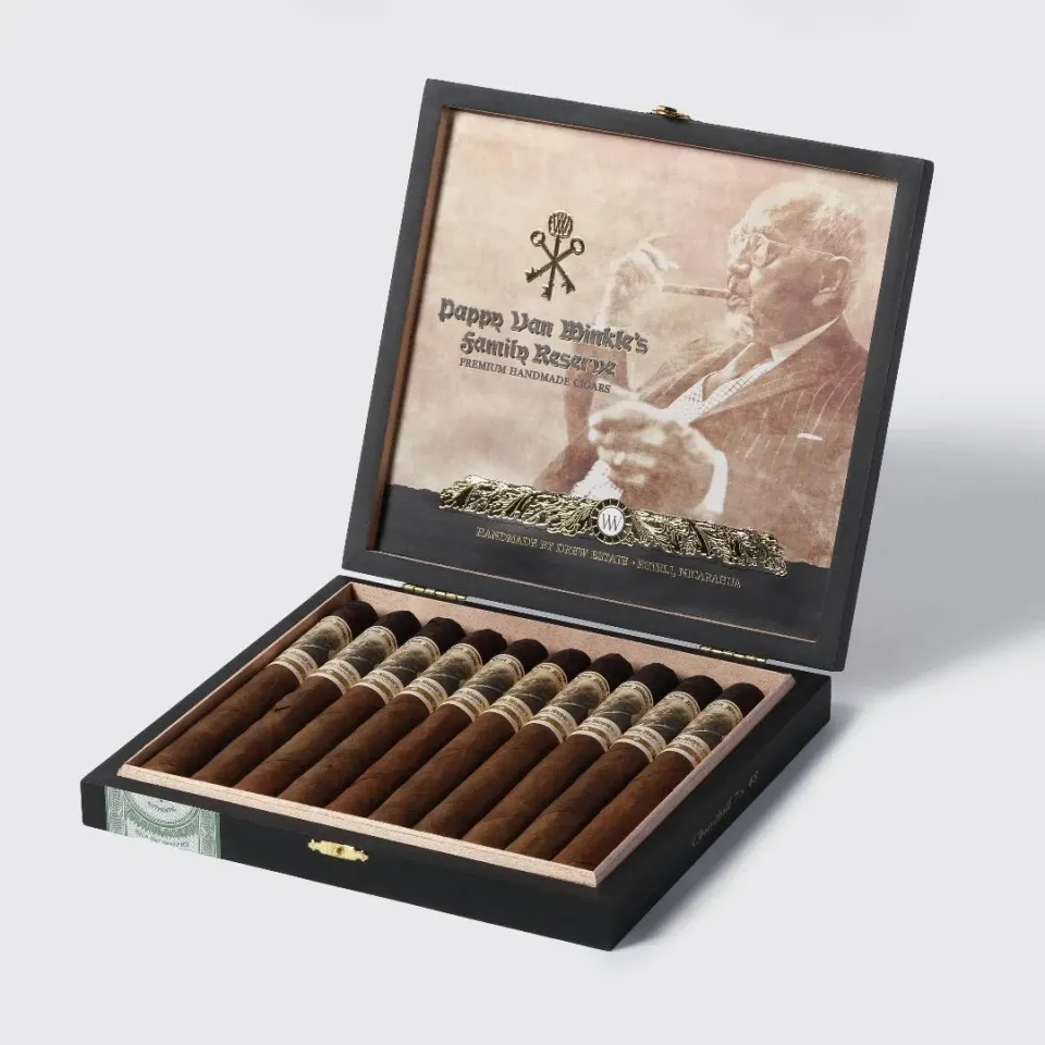 Pappy Van Winkle Barrel Fermented Cigars sigaren doos van 10