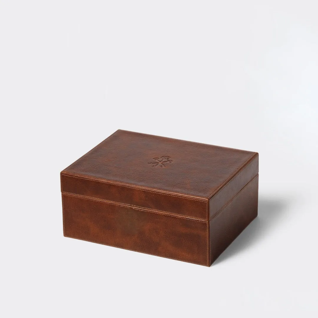 Pappy Van Winkle Custom humidor leer 30/40 sigaren