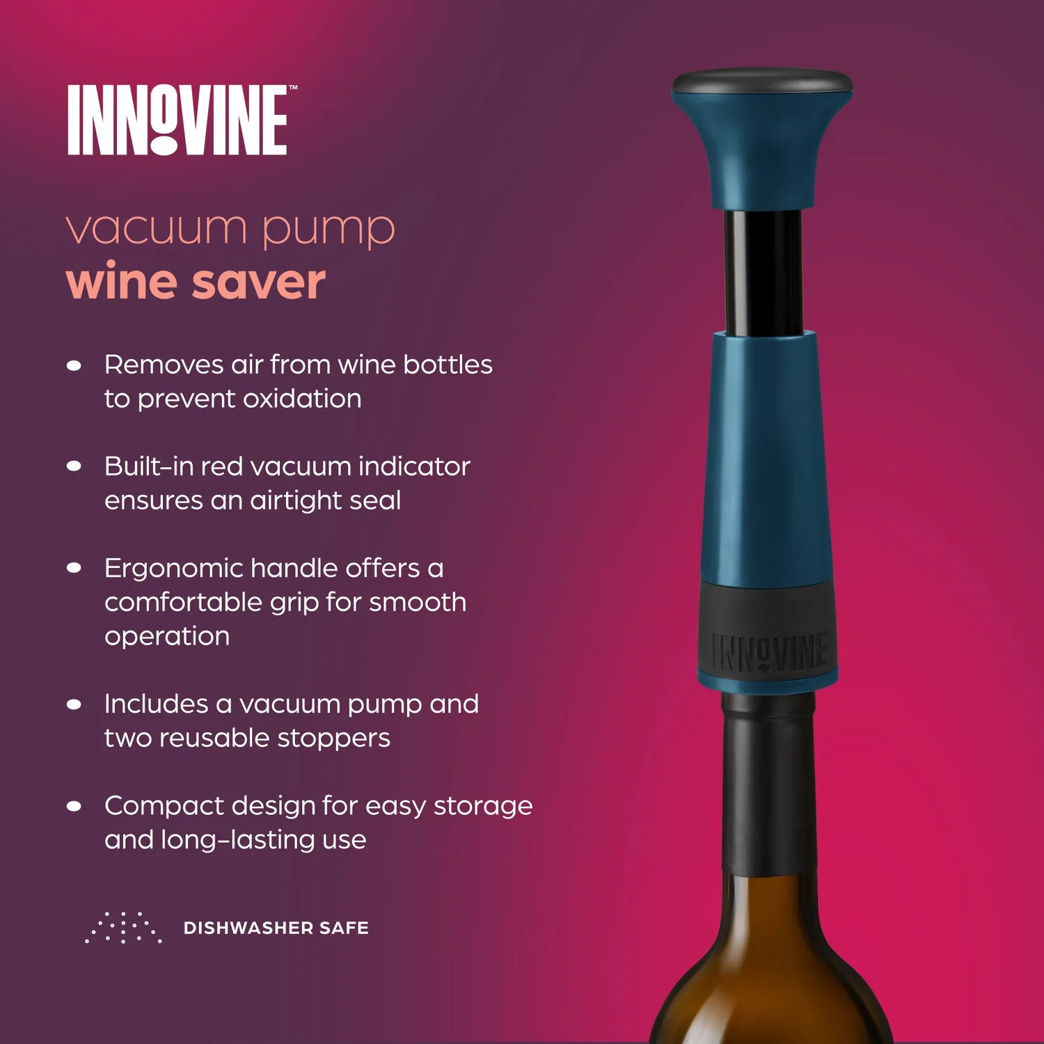 Innovine Save vacuümpomp voor wijn