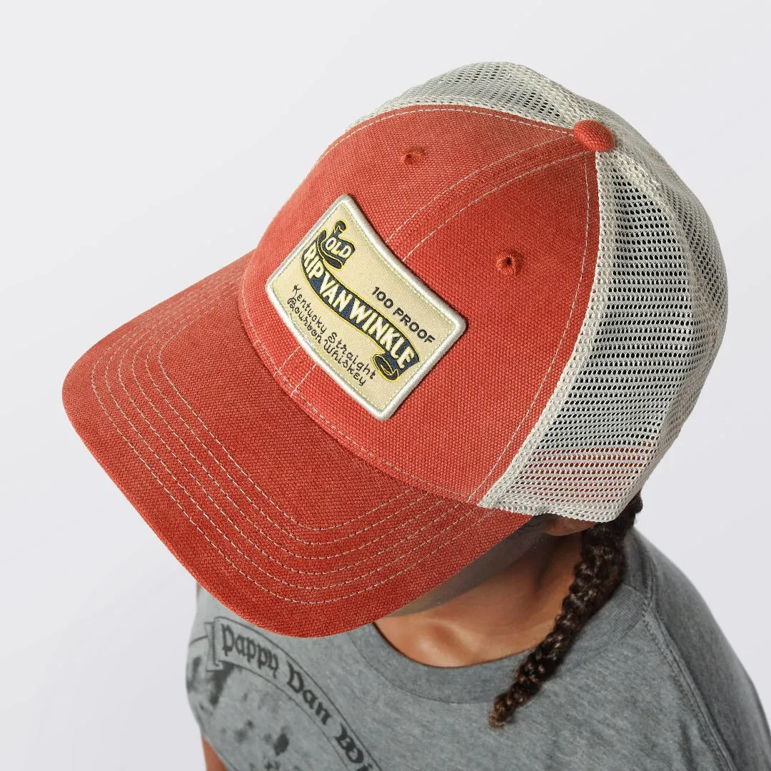 Pappy Van Winkle Vintage Bourbon trucker pet oranje set van 6