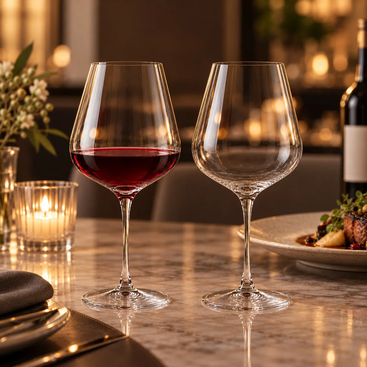 Memoire Sangiovese rode wijnglazen 65 cl