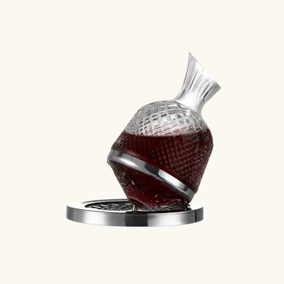 Memoire Tourner Decanter decanteerkaraf met draaiplateau