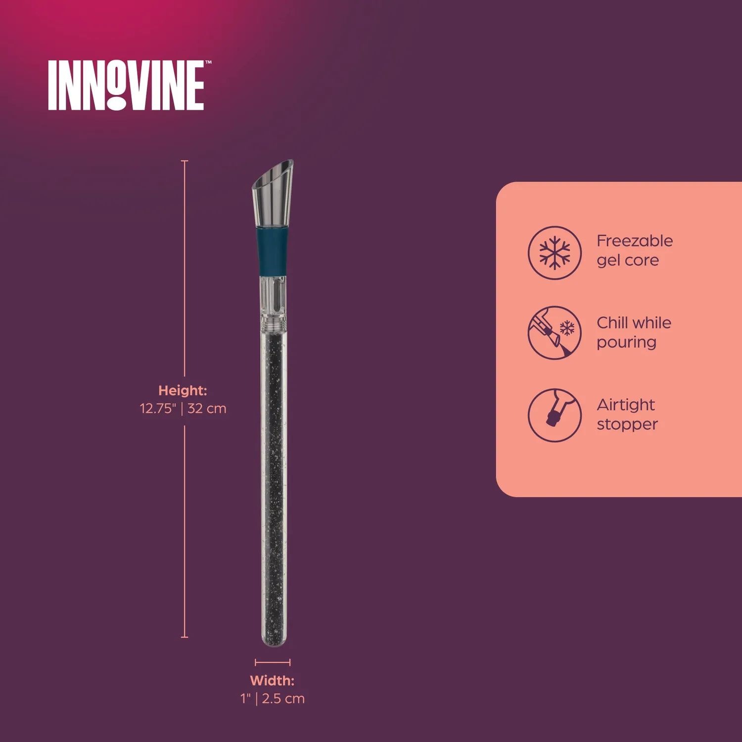 Innovine Chill Wine Cooling wijnkoelstaaf koelgel